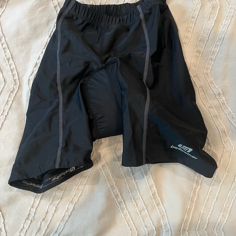 Bellwether women’s padded cycling shorts.